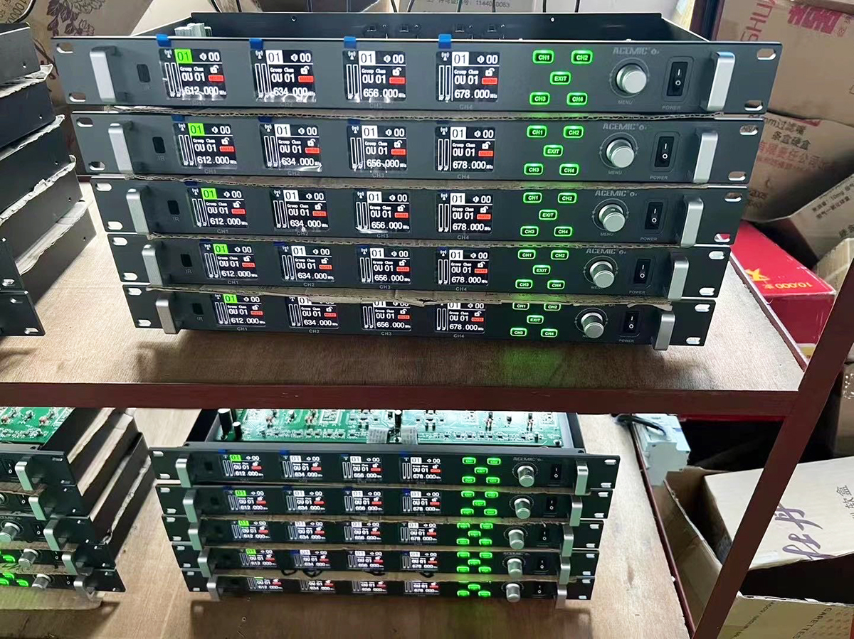 X4 Four Channel Wireless Microphone System