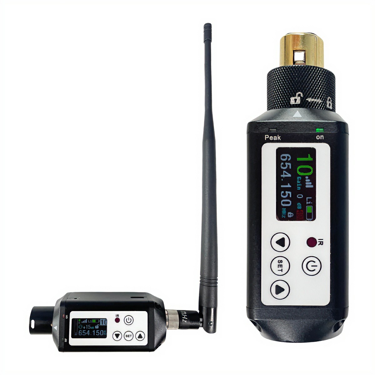 RT-1 Plug-On XLR Wireless Transmitter and Receiver
