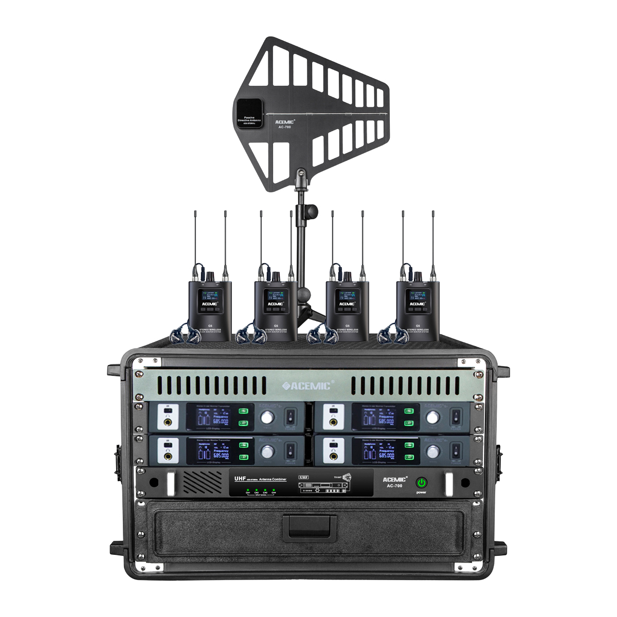 G5 Wireless In-Ear Monitor System Package 4 Channel
