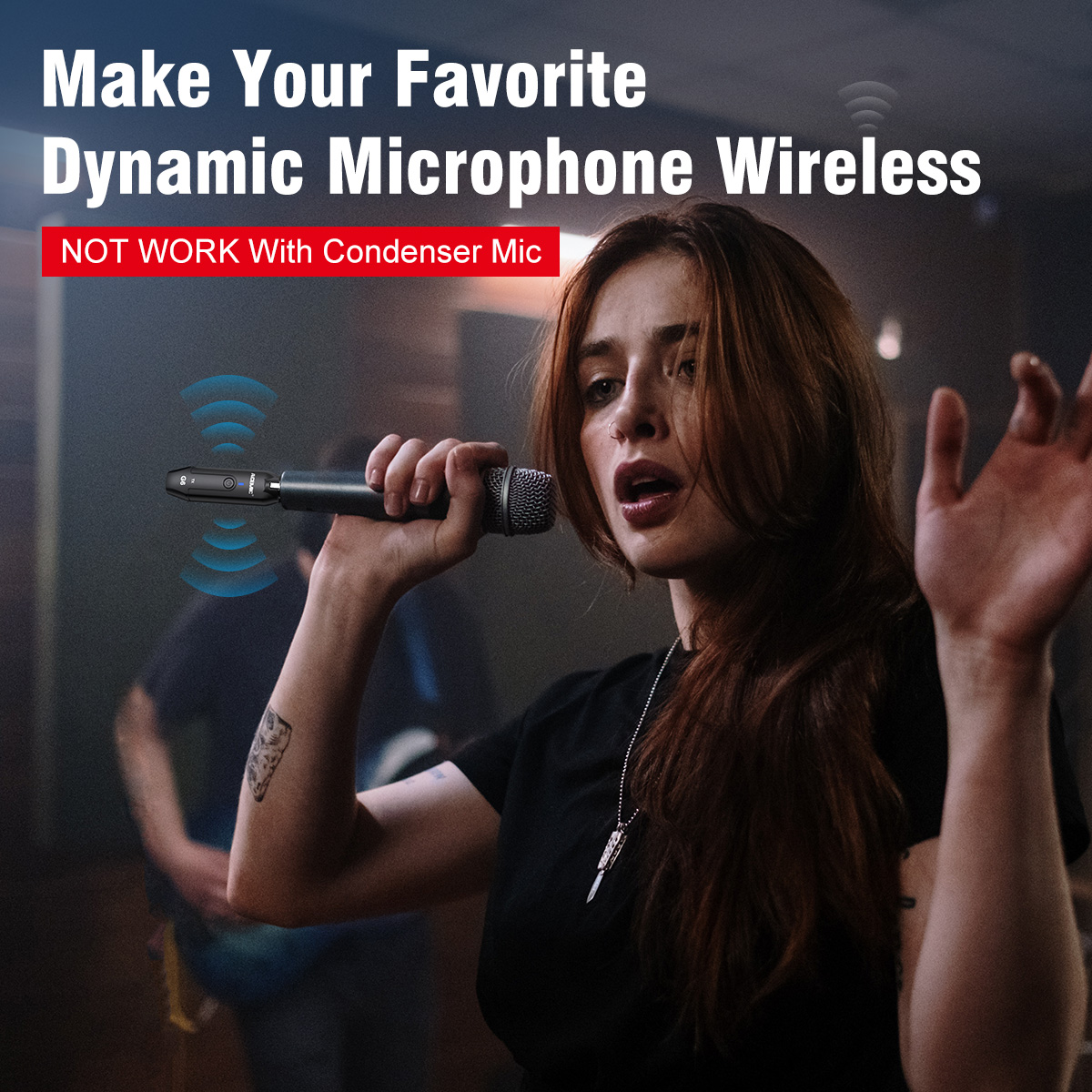 G6 2.4Ghz Wireless Microphone Adapter