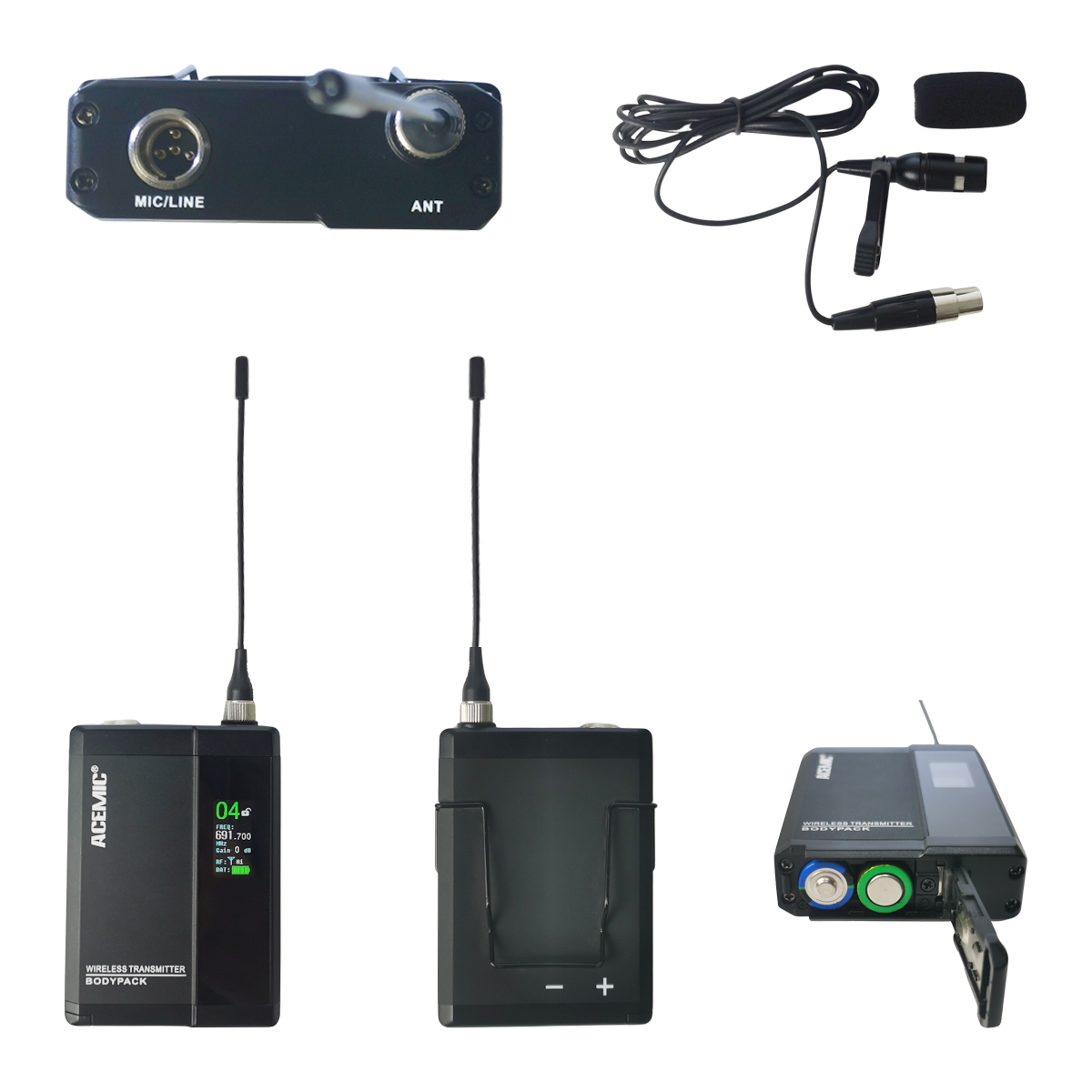 G4/BP-AL Wireless Lavalier Microphone for Stage