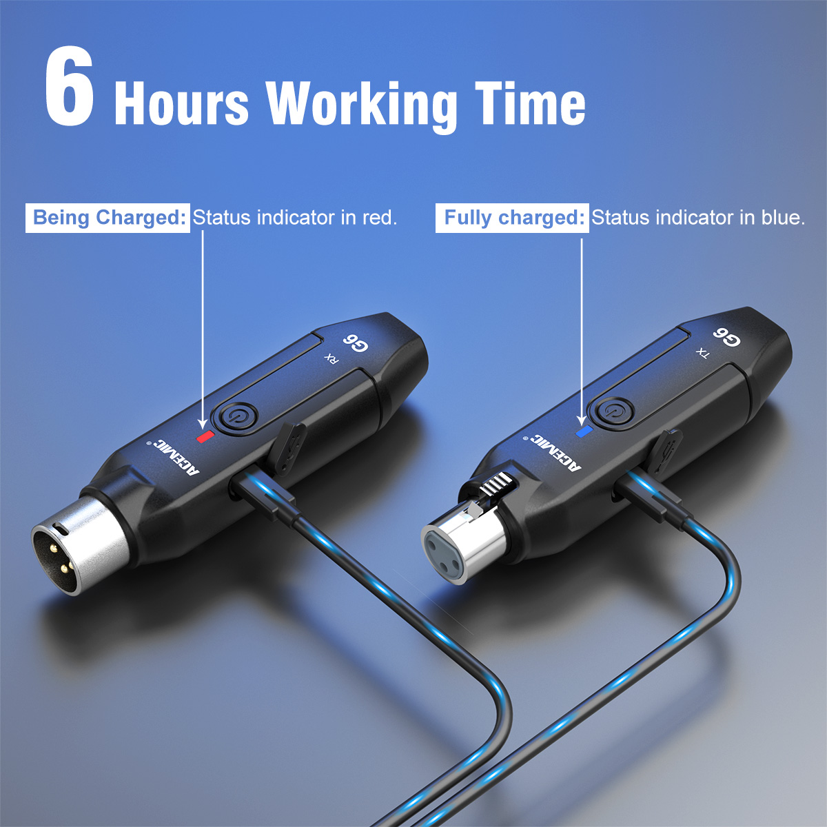 G6 2.4Ghz Wireless Microphone Adapter