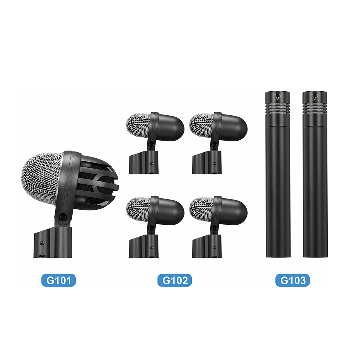 DM-7G 7-Piece Drum Microphone Set