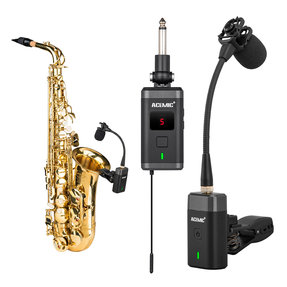 UR3 Wireless Saxophone Microphone