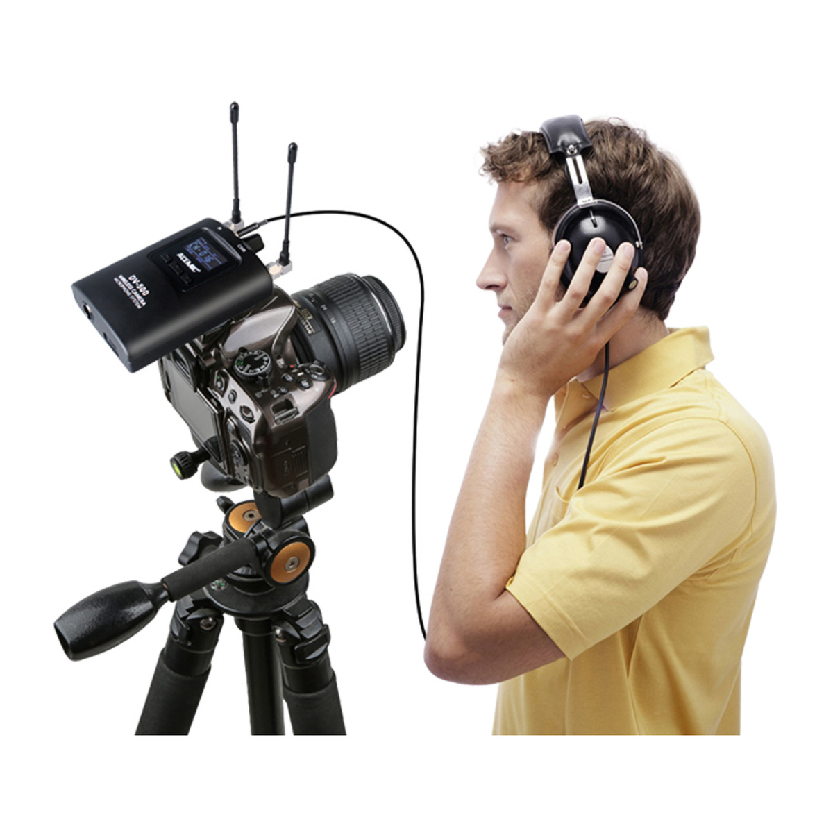Wireless Microphone for DSLR Camera DV-500