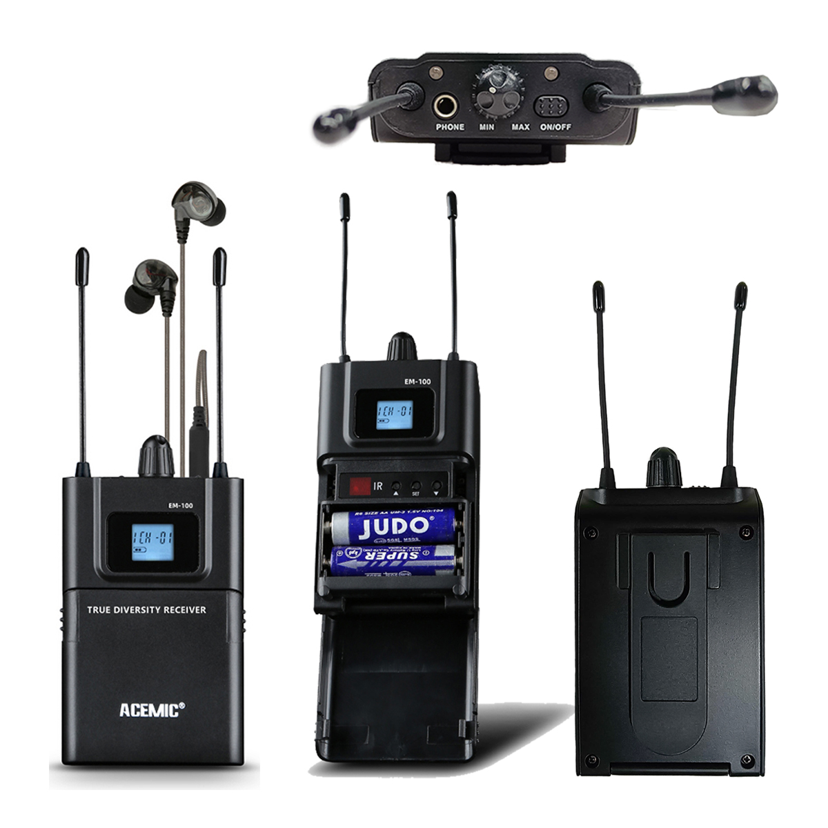 Wireless In-Ear Monitor for Singer EM-100