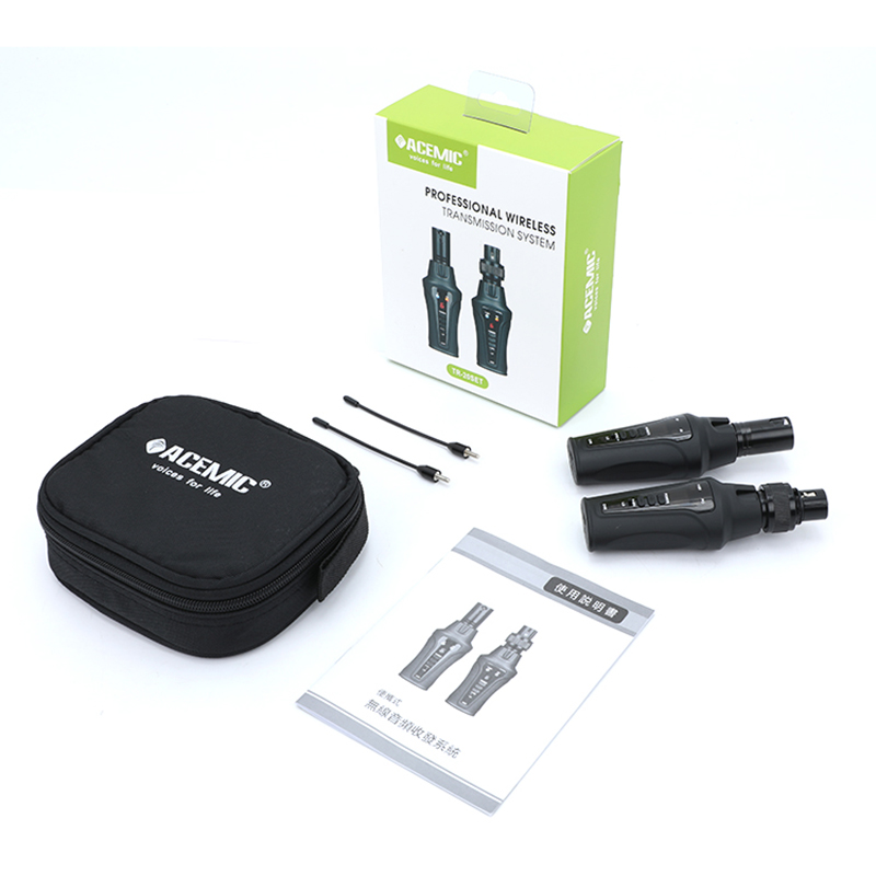 TR-20SET XLR Wireless Transmitter and Receiver for Condenser and Dynamic Microphone