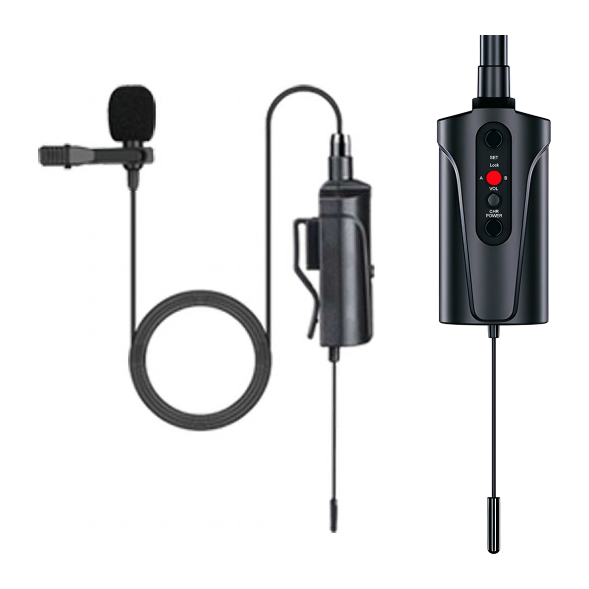 Wireless Lavalier Microphone System Q2L