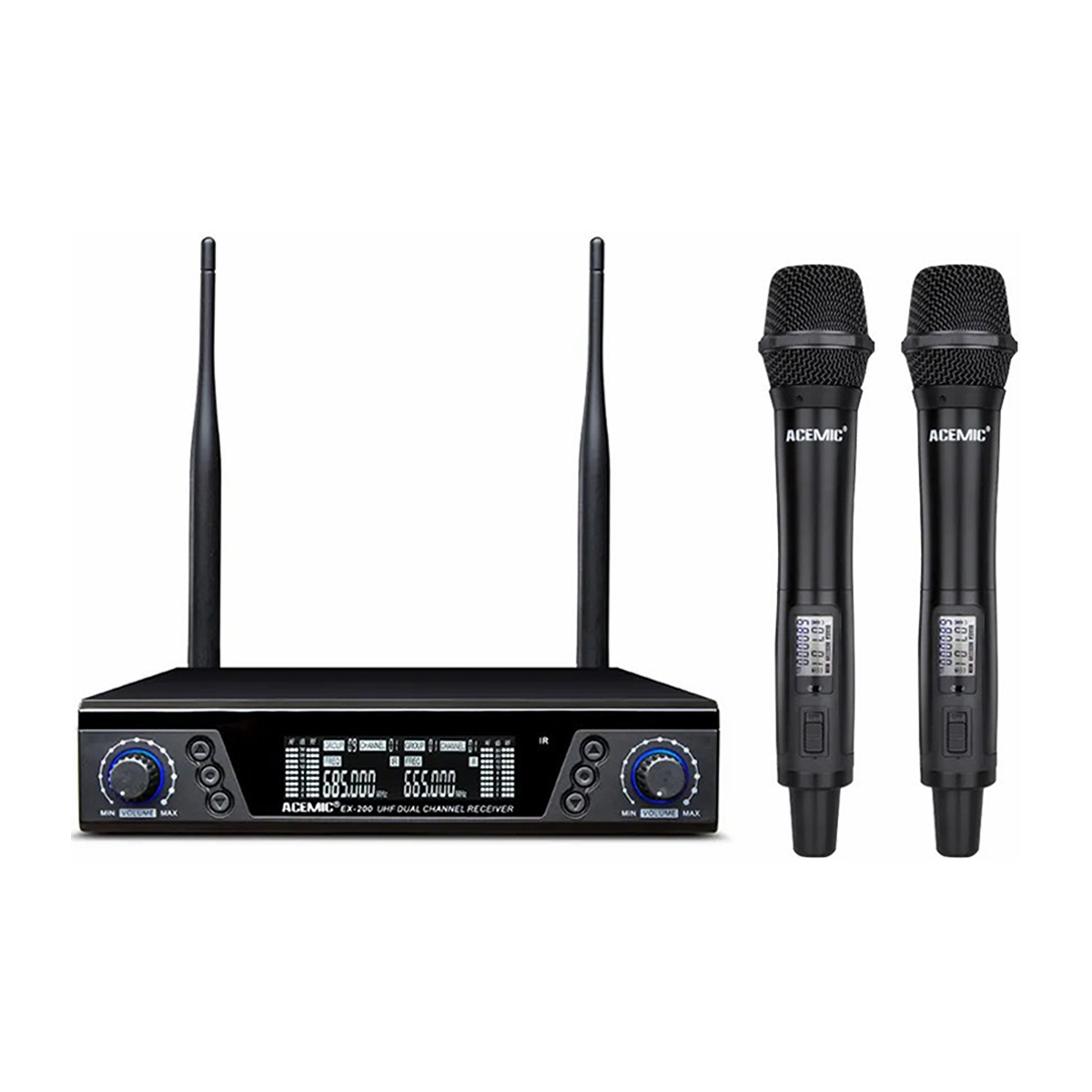 Dual Wireless Microphone EX-200