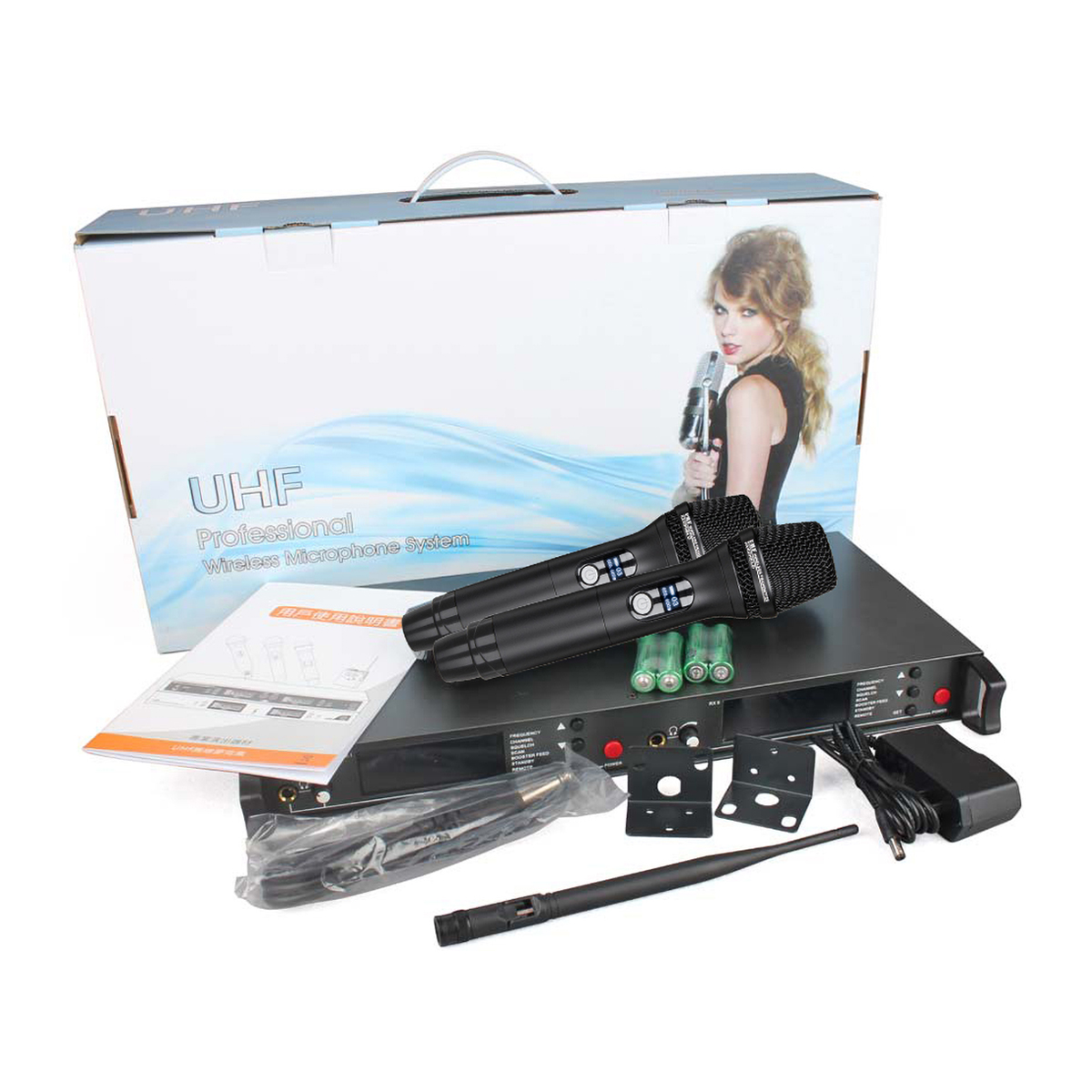 Professional Wireless Microphone System EU-870