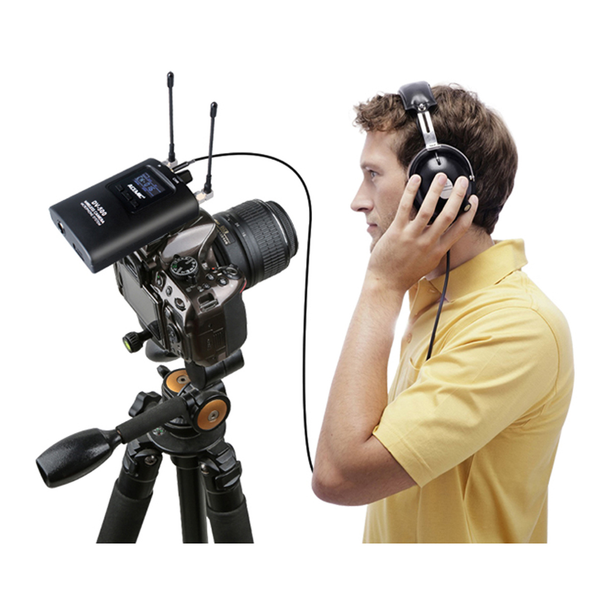 Wireless Camera Microphone DV-500Dual