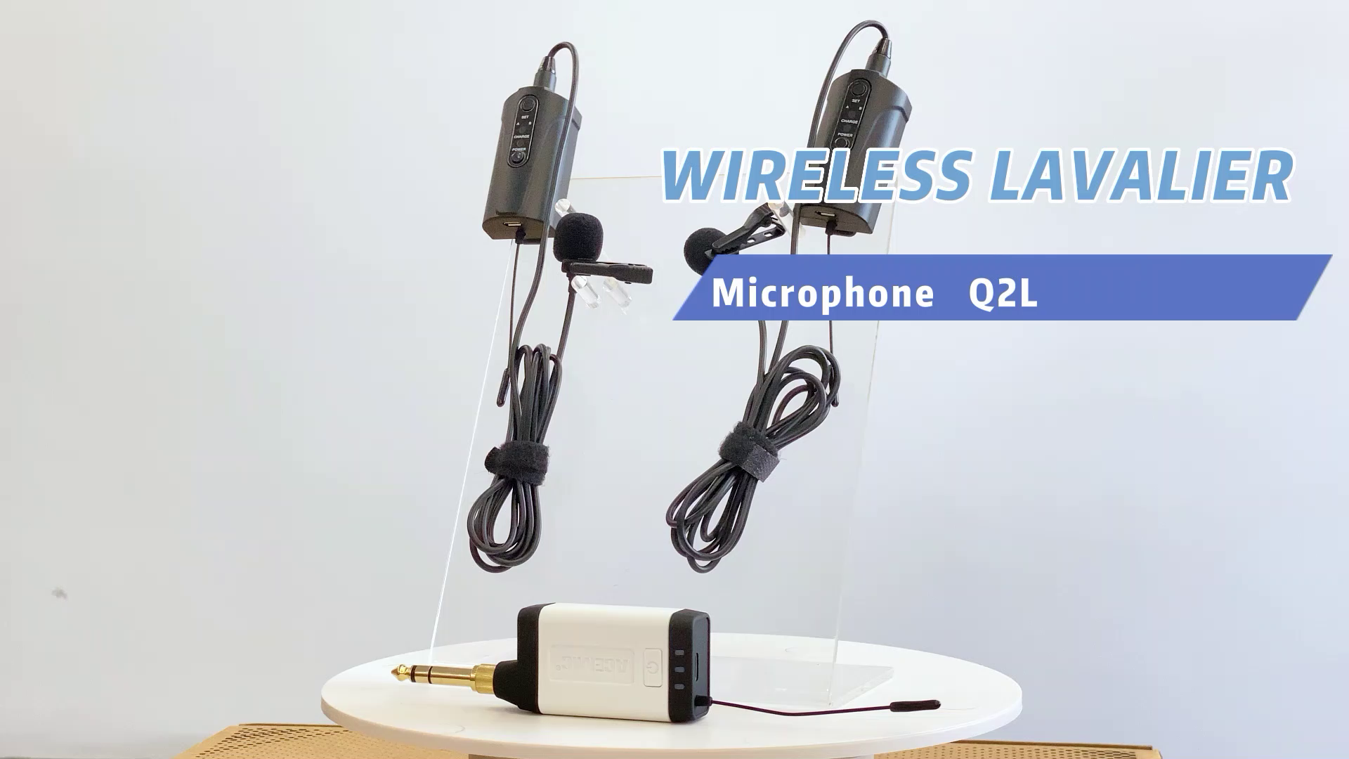 Wireless Lavalier Microphone System Q2L