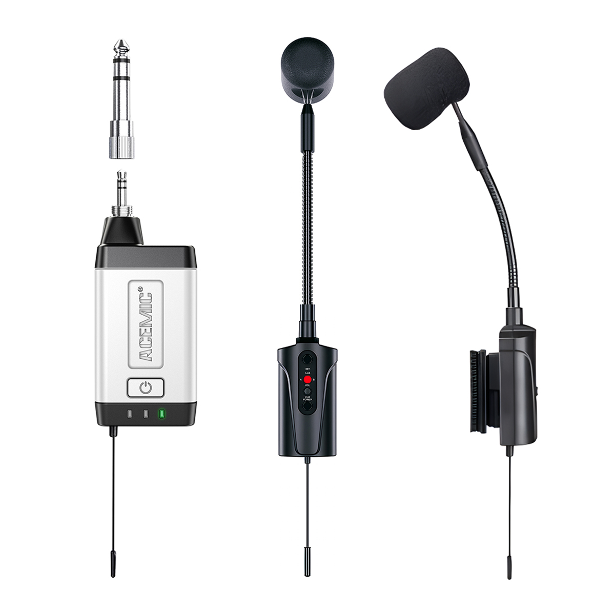 Wireless Accordion Microphone Q2/AT-5