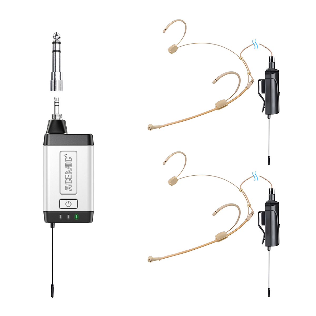 Wireless Headset Microphone System Q2/H1