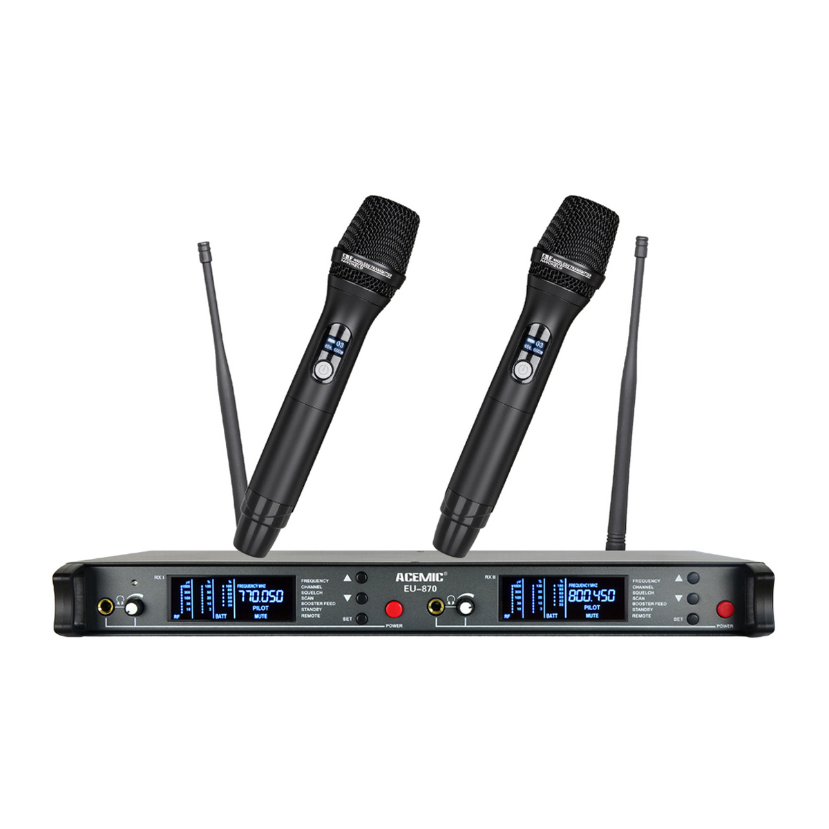 Professional Wireless Microphone System EU-870