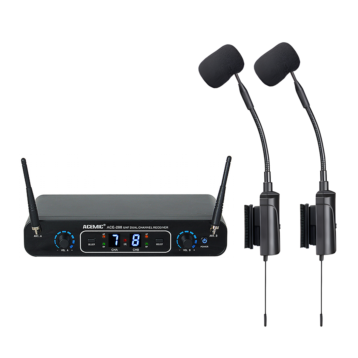 Accordion Microphone Wireless ACE-288/AT-5