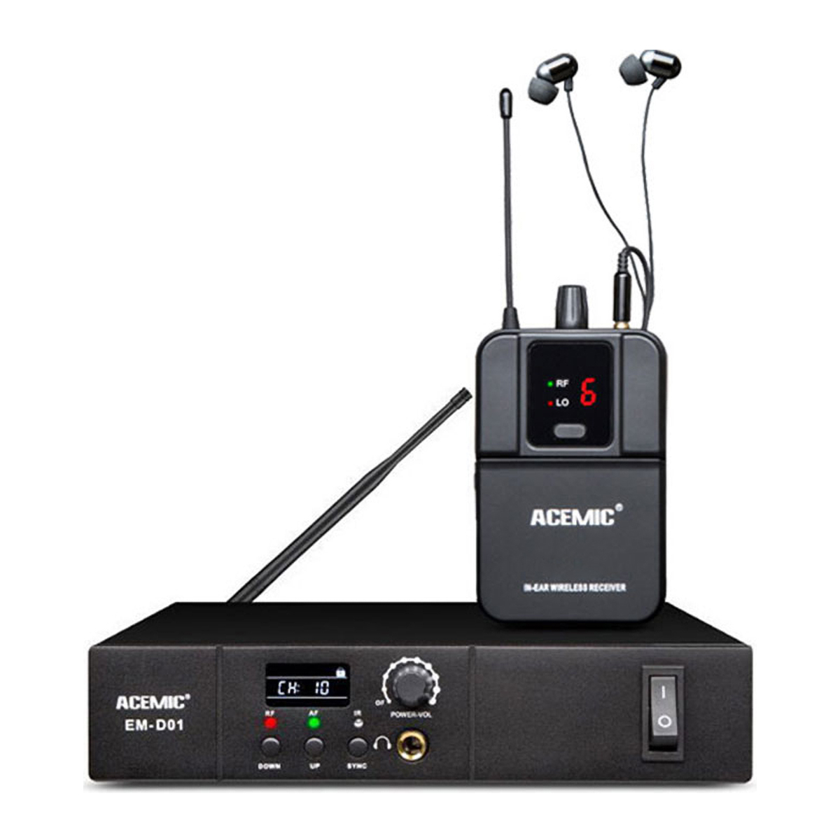 EM-D01 Personal Wireless In-Ear Monitor System