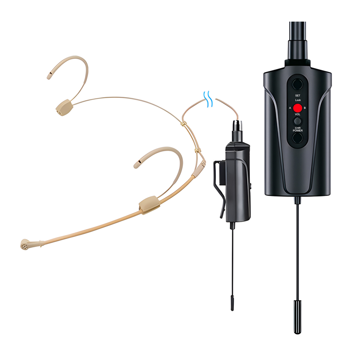 Wireless Headset Microphone System Q2/H1
