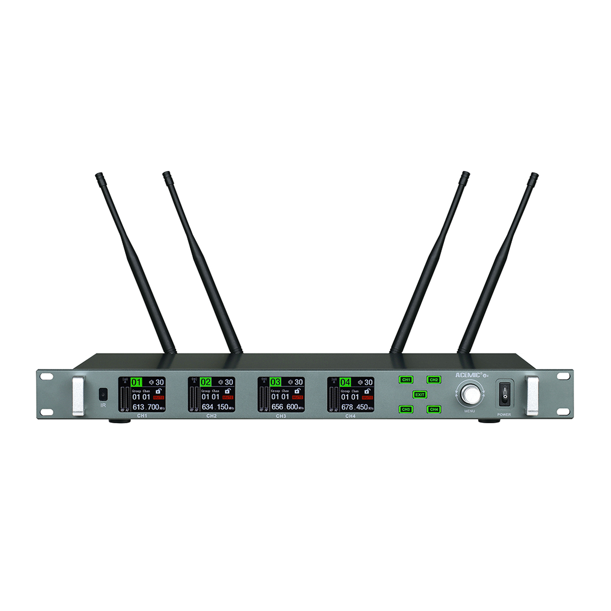 4 Wireless Microphone System X4