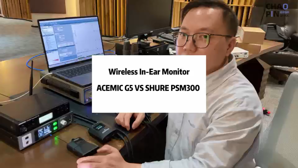 G5 Stereo Wireless In-Ear Monitor System for Stage Performance