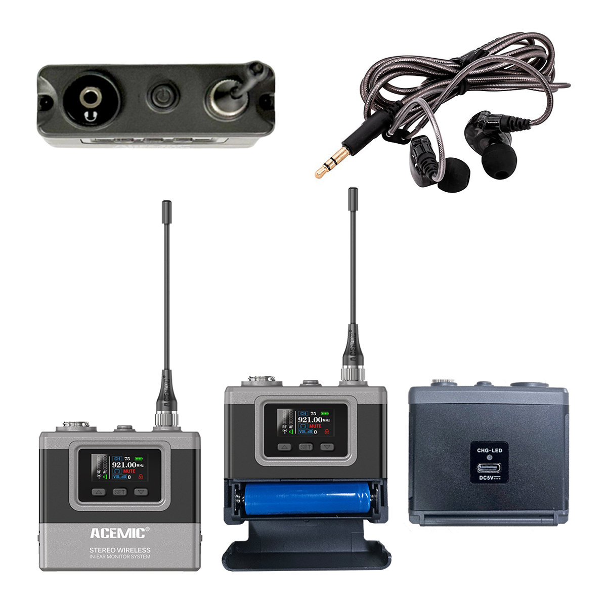 Stereo In-Ear Wireless Monitor System S2A