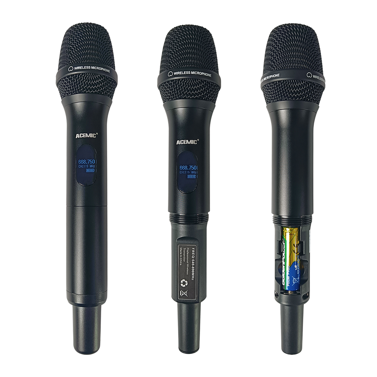 D4 Digital Wireless Microphone System for Stage