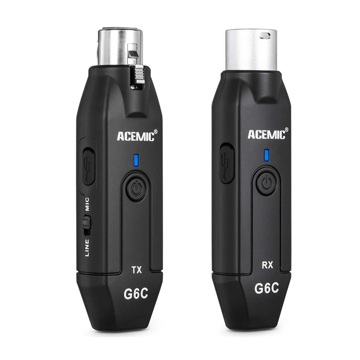 G6C 2.4G XLR Wireless Audio Transmitter and Receiver