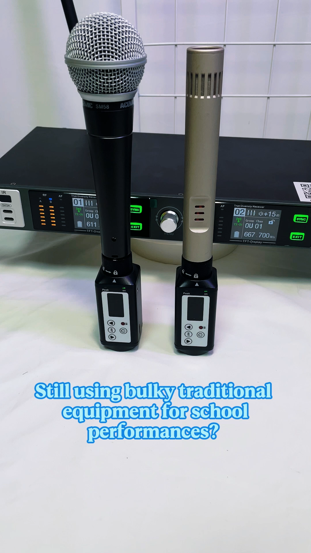 G4/TR-1 XLR Wireless Audio Transmitter and Receiver 300m