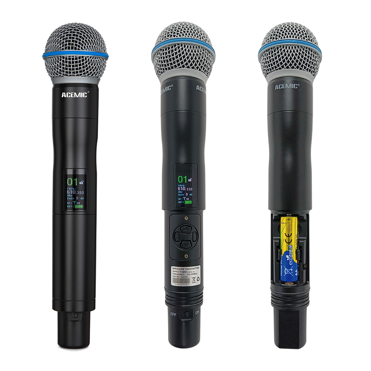 G4Max/MicB Wireless Microphone System for Live Stage Performance