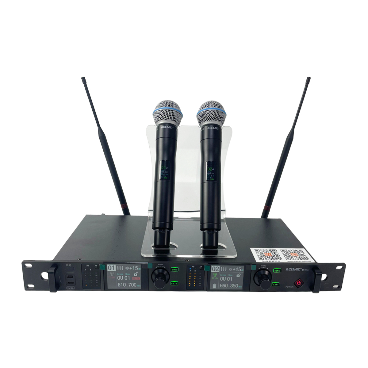 G4Max/MicB Wireless Microphone System for Live Stage Performance