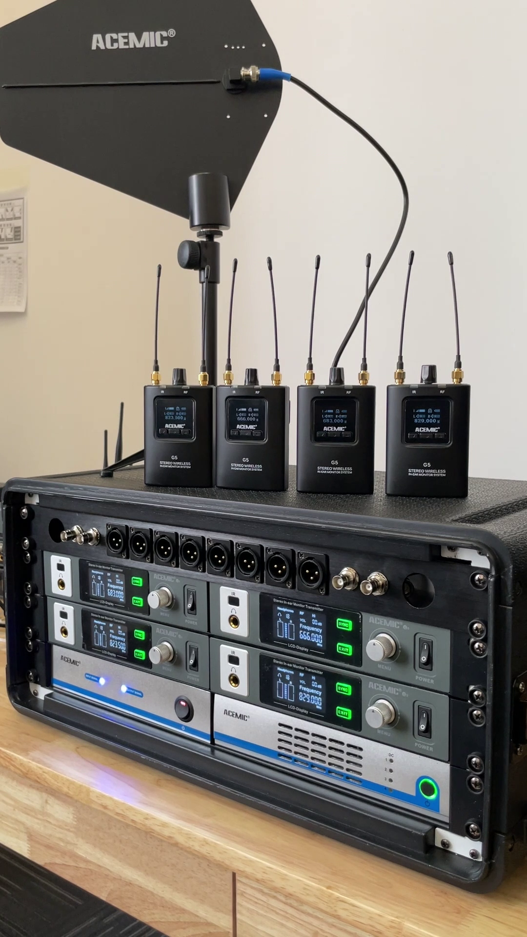 Wireless In-Ear Monitor System Package IEMPack-4Ch