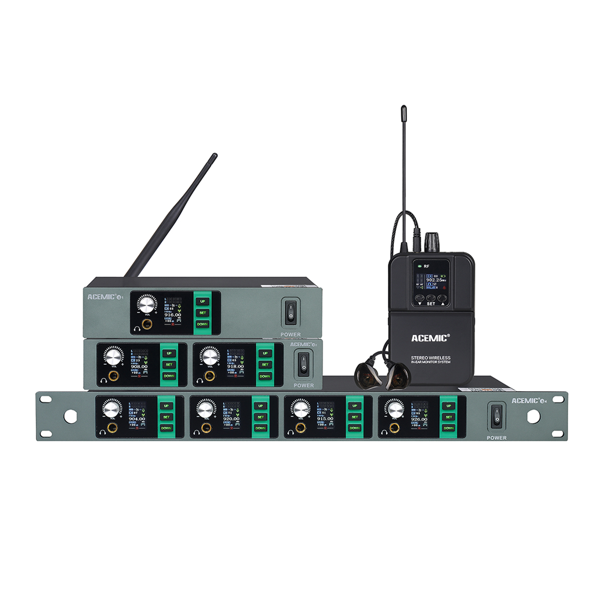 Wireless In-Ear Monitor System Stereo S2