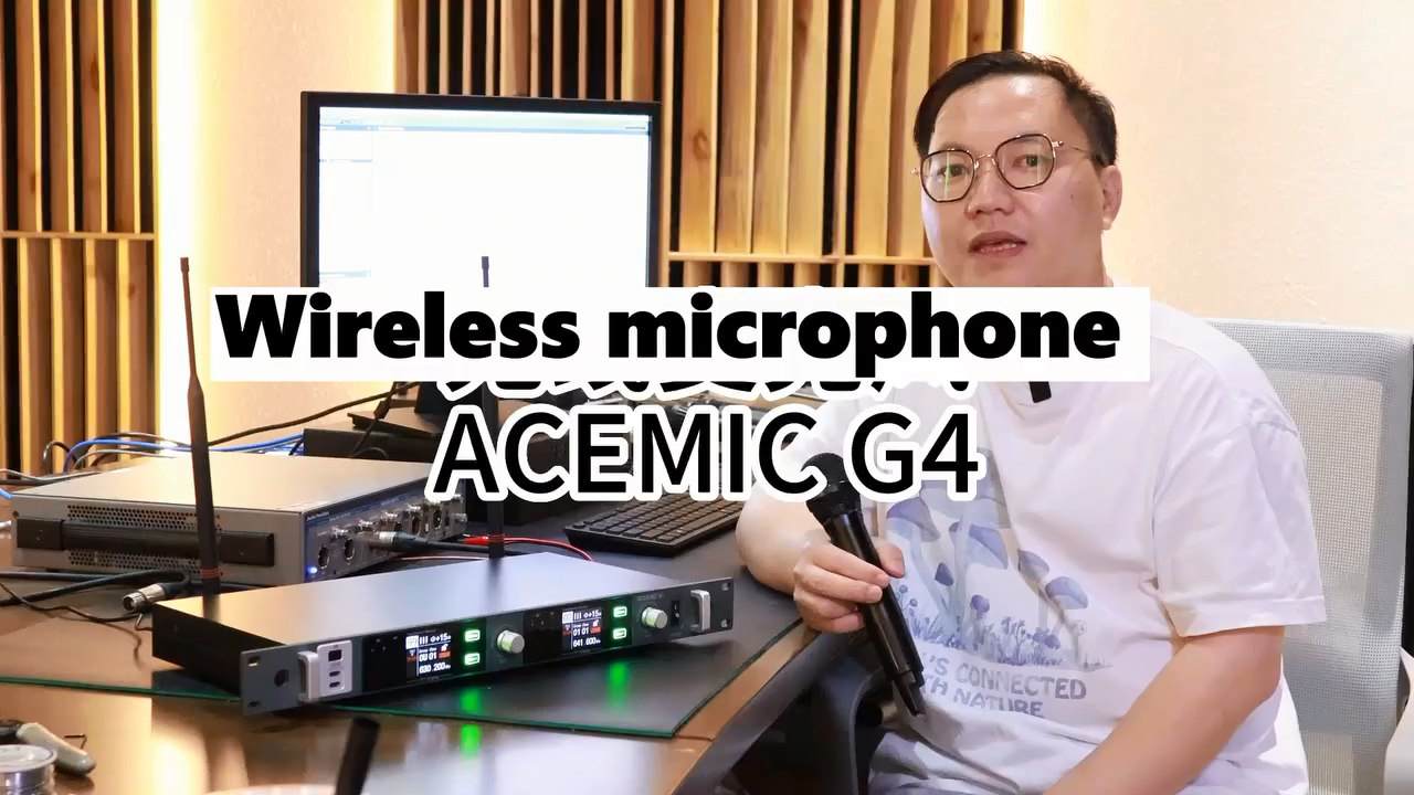 G4/TR-1 XLR Wireless Transmitter and Receiver for Microphone 300m