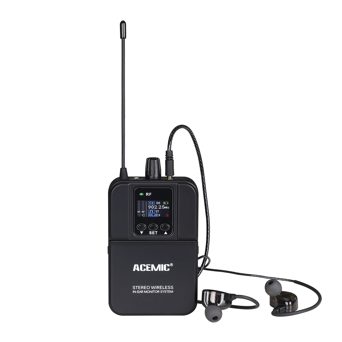 4 Channel Wireless In-Ear Monitor System Stereo S4