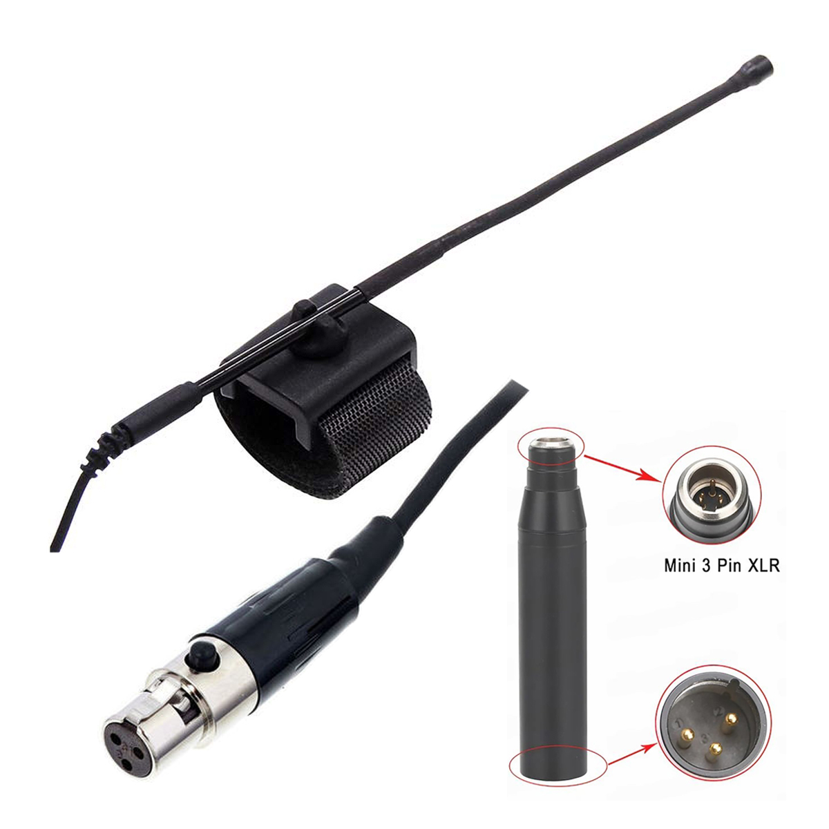 Wired Flute Microphone FT-10