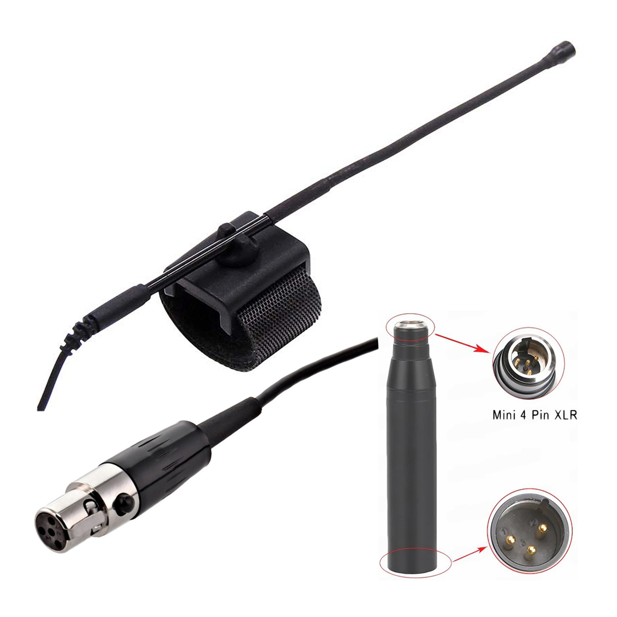 Wired Flute Microphone FT-10