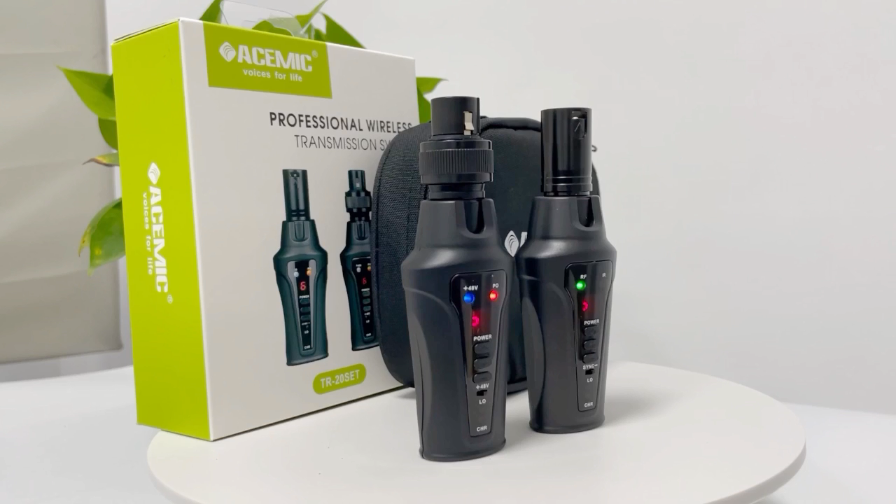 XLR Wireless Transmitter and Receiver TR-20SET