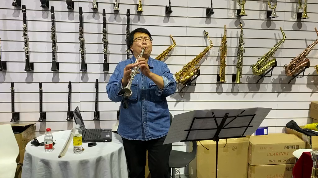 Wireless Clarinet Microphone FT-5