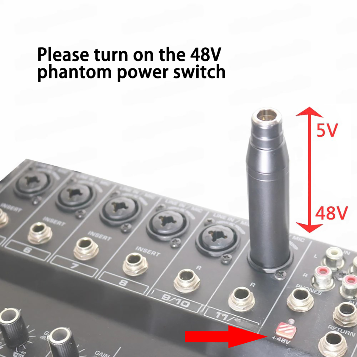 Wired Cello Microphone CT-20