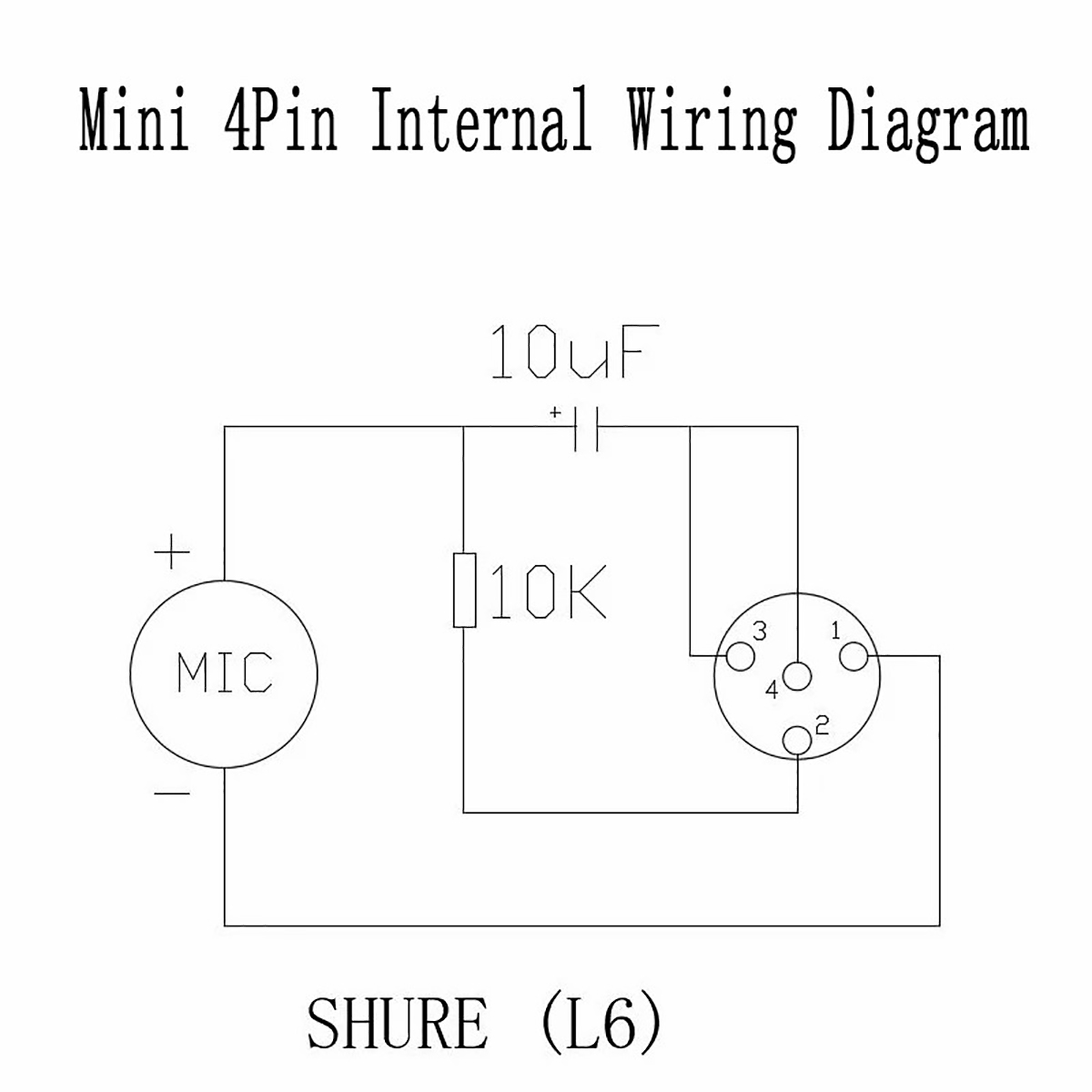 Wired Cello Microphone CT-20