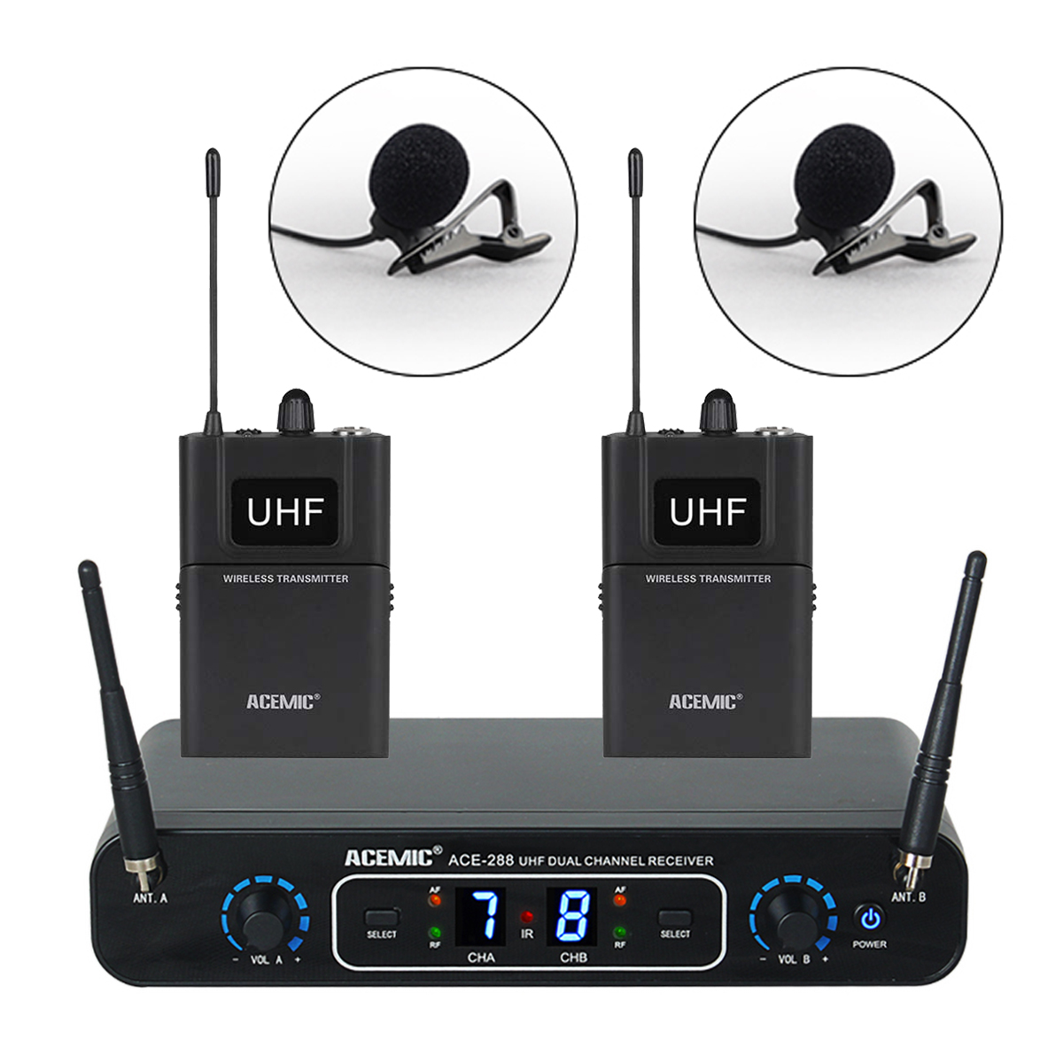 Wireless Lavalier Microphone ACE-288/BPL