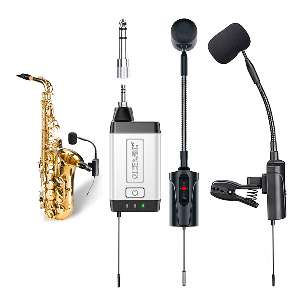 Wireless Saxophone Microphone Q2/ST-5