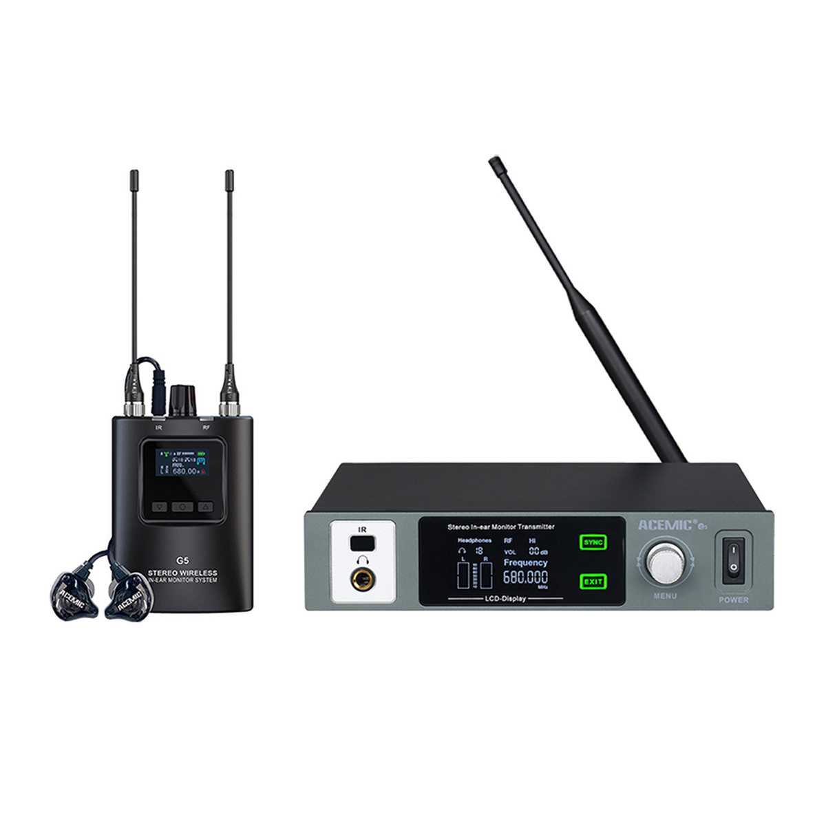 G5 Wireless In-Ear Monitor System Package 4 Channel