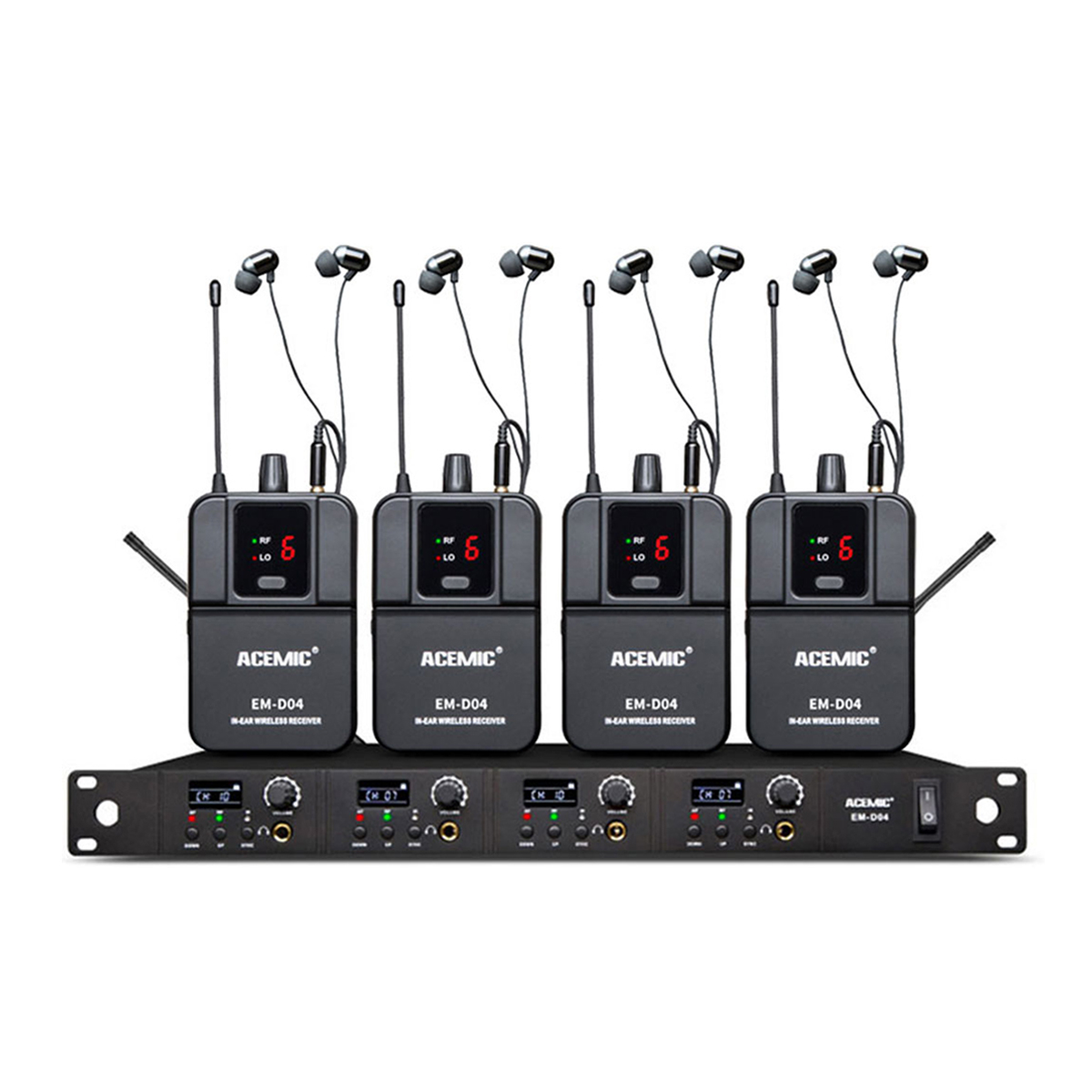 4 Channel In-Ear Monitor System EM-D04