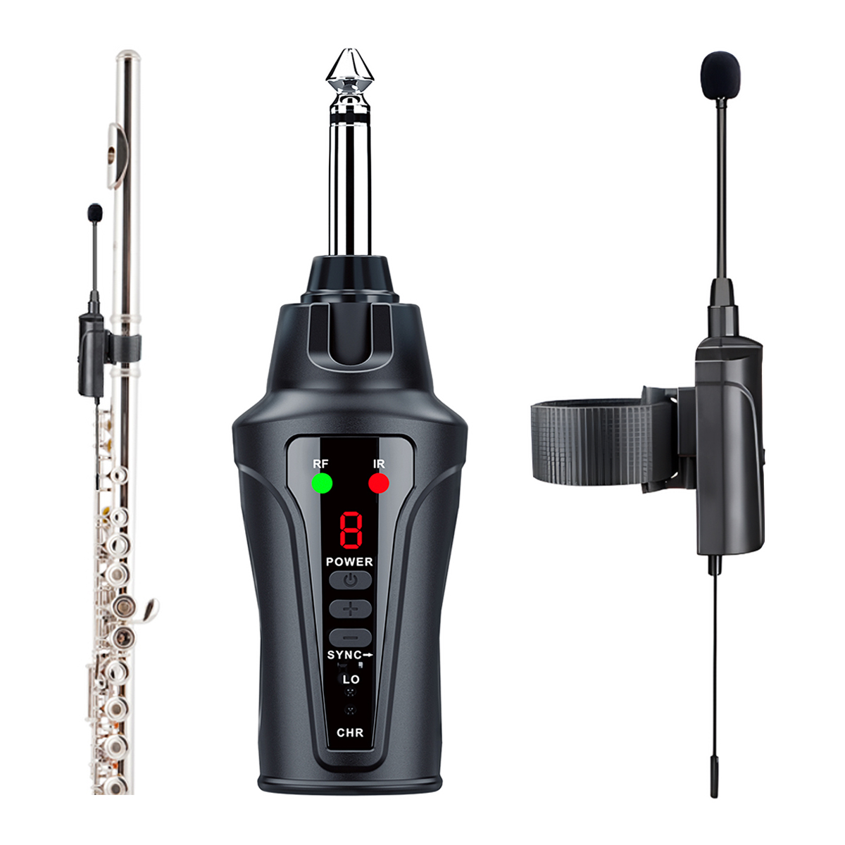 Wireless Flute Microphone DT-5