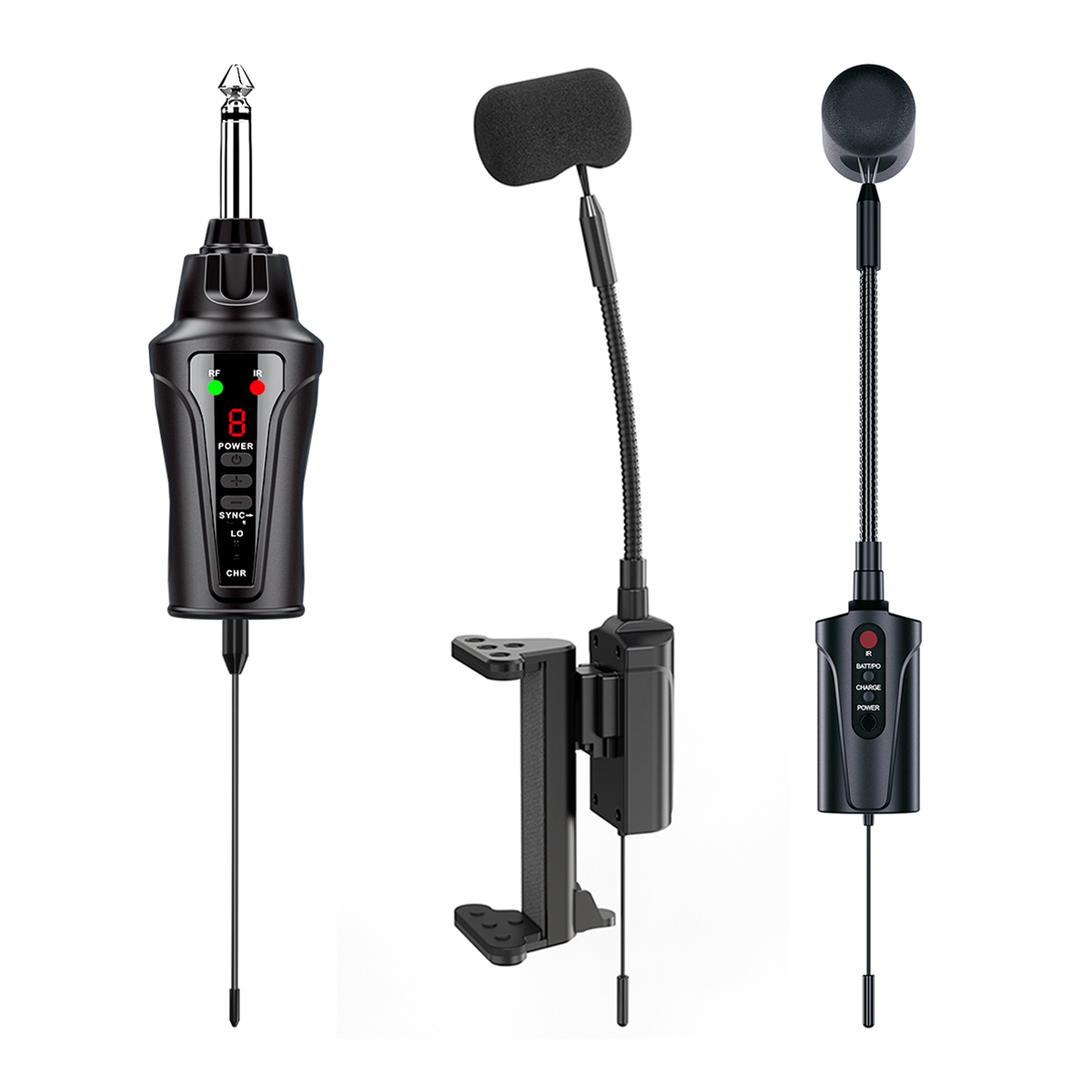 JT-5 Wireless Acoustic Guitar Microphone