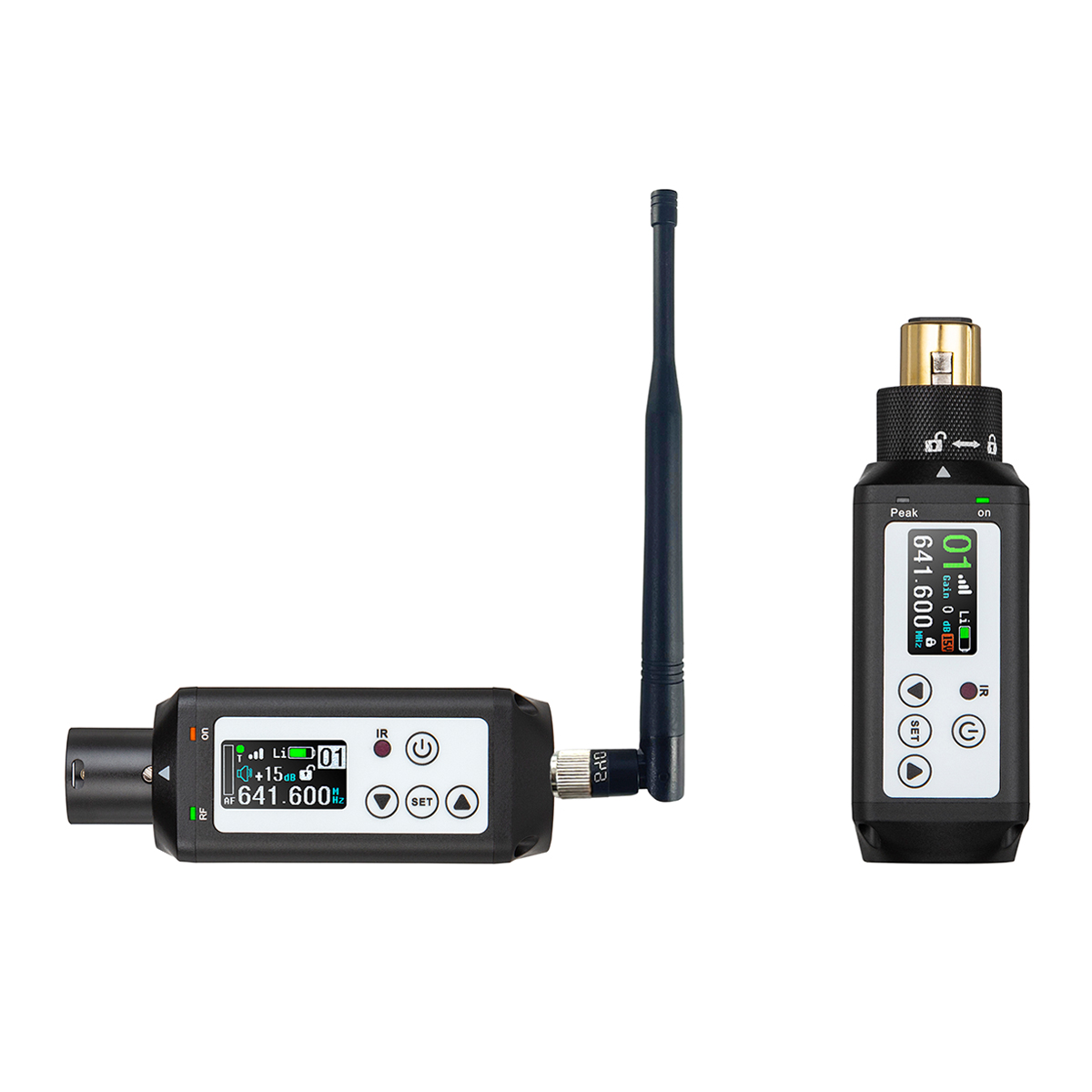 RT-1 Plug-On Digital XLR Wireless Transmitter and Receiver